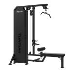 Staklės TUNTURI Platinum Dual Lat Pulldown / Low row Selectorized V-series