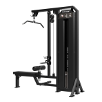Staklės TUNTURI Platinum Dual Lat Pulldown / Low row Selectorized V-series