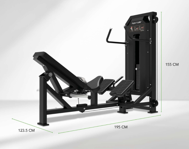Staklės TUNTURI Platinum Hip Thrust Selectorized V-series
