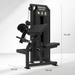 Staklės TUNTURI Platinum Bicep Curl Selectorized V-series