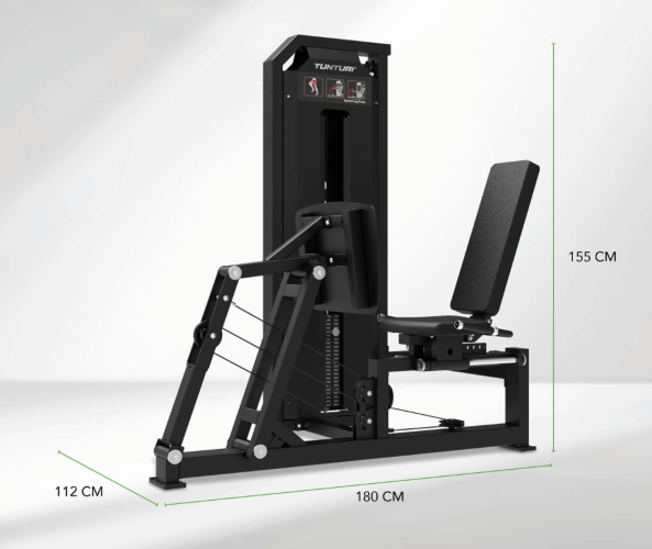 Staklės TUNTURI Platinum Seated Leg Press Selectorized V-series