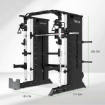 Staklės TUNTURI Platinum Full Smith / Functional trainer Selectorized V-series