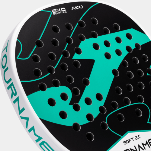 Padelio raketė Joma Tournament Soft Paddle Racket White Green