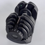 Reguliuojamo svorio svarmuo / hantelis Strongman duo-tech 40 kg