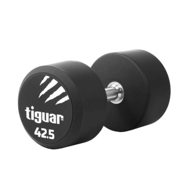Profesionalus PU svarmuo / hantelis TIGUAR 1–70 kg (Svoris: 42.5 kg)