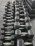 Šešiakampių hantelių rinkinys STRONGMAN (2x12,5-35kg)