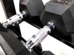 Šešiakampių hantelių rinkinys STRONGMAN (2x12,5-35kg)