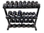 Šešiakampių hantelių rinkinys STRONGMAN (2x12,5-35kg)