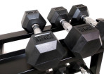 Šešiakampių hantelių rinkinys STRONGMAN (2x1-10kg)