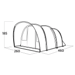 Palapinė Easy Camp Tent Skarvan 4