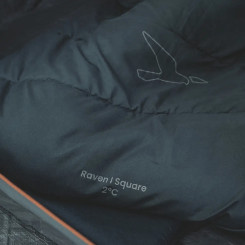 Miegmaišis Easy Camp Sleeping Bag Raven | Square 2°C