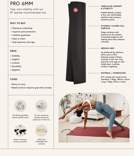 Kilimėlis MANDUKA PRO® Rooibos