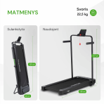 Bėgimo takelis TUNTURI Cardio Fit T5 Treadmill (BT)