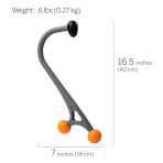Masažuoklis AcuCurve Cane