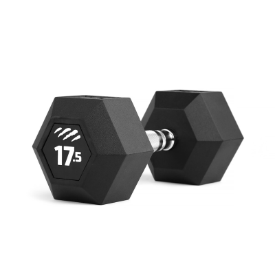 Svarmuo / hantelis TIGUAR Dumbbell HEX 5–50 kg (Svoris: 17.5 kg)