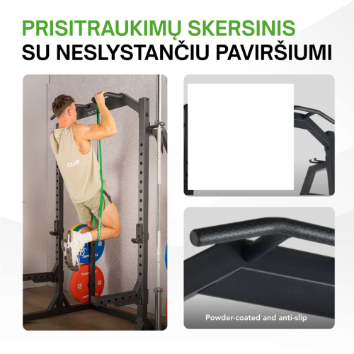 Jėgos stovas TUNTURI HR60 Half Rack (1/2)