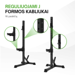 Stovas TUNTURI SS60 Squat Stand (1/2)