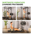 Priedas traukai TUNTURI PR60 Power Rack - Pulley Attachment (1/2)