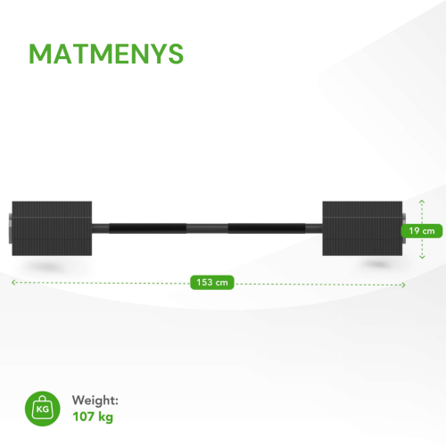 Reguliuojamo svorio štanga Tunturi Rapid Adjustable Barbell 107 kg