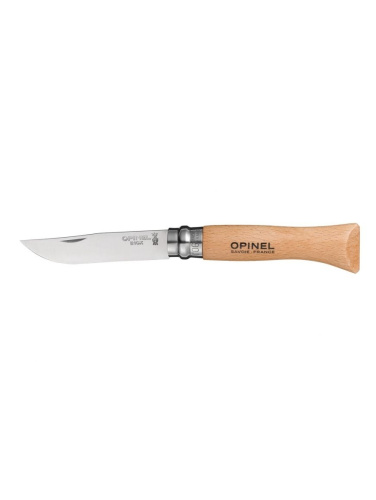 Opinel peilis Nr.6 su buko rankena ir nerūdijančio plieno ašmenimis