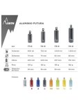 Laken Futura 0,6 l aliumininis butelis