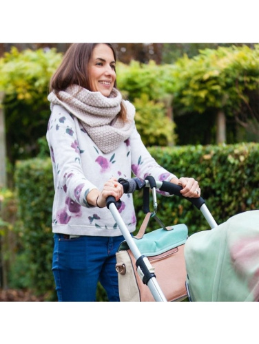 Vaiko daiktams skirtas karabinis „LittleLife Buggy Clip“.