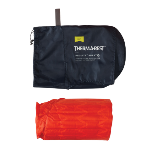 Kilimėlis, kuris savaime prisipučia: Therm-a-Rest Prolite Apex