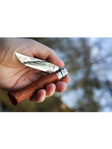 Peilis Opinel Nr.8 su Afrikos koralmedžio rankena