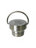 Gertuvės kamštelis Laken iš nerūdijančio plieno uffled St.STEEL SCREW CAP FOR BASIC STEEL BOTTLE