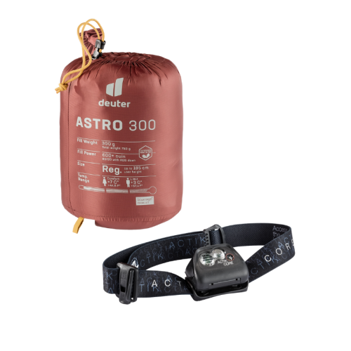 Deuter Astro 300 pūkinis miegmaišis