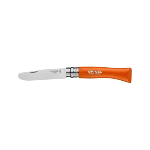 Vaikiškas peilis „My first Opinel“ Nr.7 su oranžine rankena