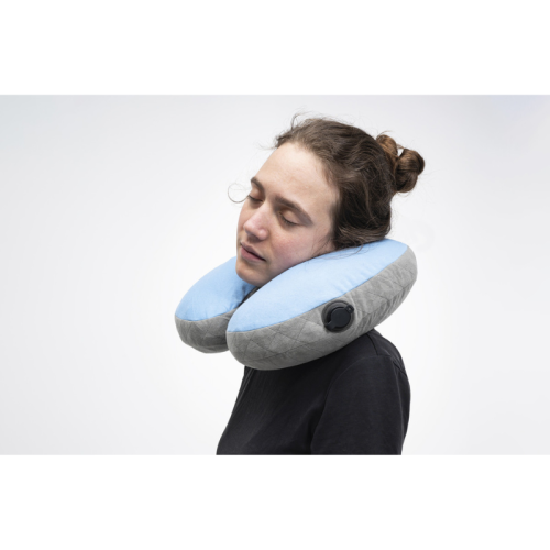 Kelioninė pagalvėlė COCOON Air-Core Neck Pillow Ergonominė Mikropluoštinė