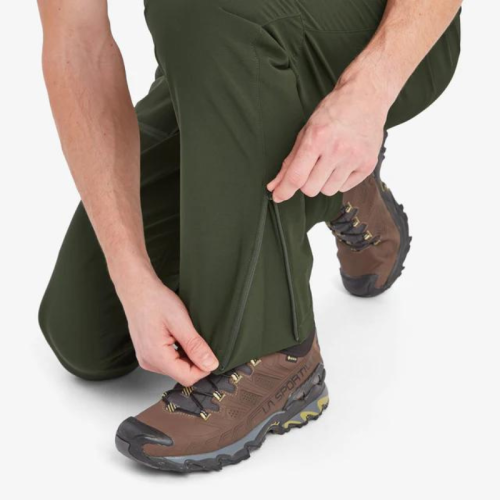 Vyriškos kelnės Montane "Tenacity Pants" su reguliuojamu ilgu kojų ilgiu