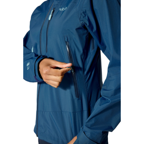 Moteriška lietaus striukė Rab Downpour Mountain Jacket Wmns