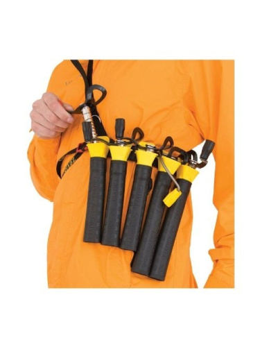 Grivel Ledų tvirtinimokelis "Ice Screw Carrier" Espresso