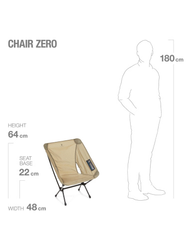 Kelioninė kėdė Helinox Chair Zero
