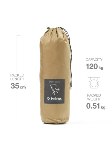 Kelioninė kėdė Helinox Chair Zero