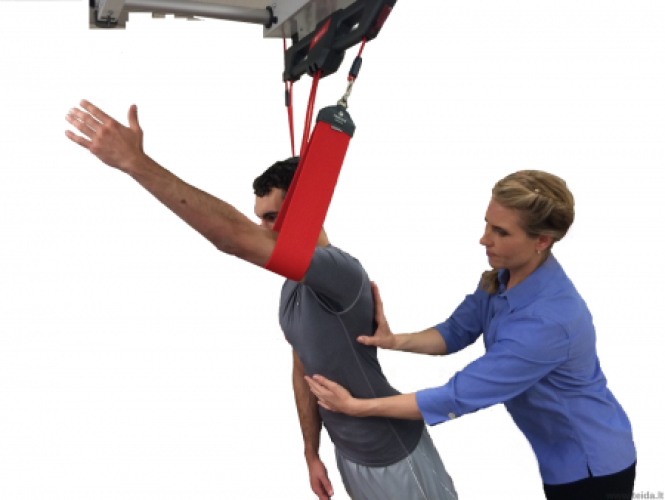 RedCord siauras diržas su metaliniais žiedais