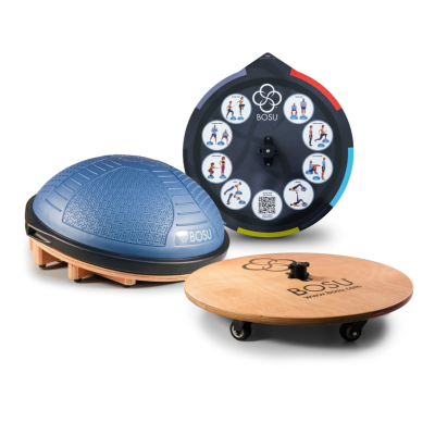 Balansinio kamuolio ir platformos rinkinys BOSU CorLok® System Bundle