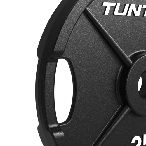 Olimpinių ketaus svarmenų rinkinys TUNTURI Platinum 155 kg