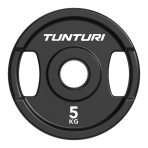 Olimpinių ketaus svarmenų rinkinys TUNTURI Platinum 155 kg