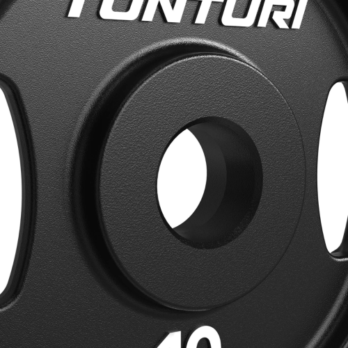 Olimpinių ketaus svarmenų rinkinys TUNTURI Platinum 295 kg