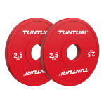 Olimpiniai svarmenys TUNTURI Platinum Fractional Plates 0,5–2,5 kg