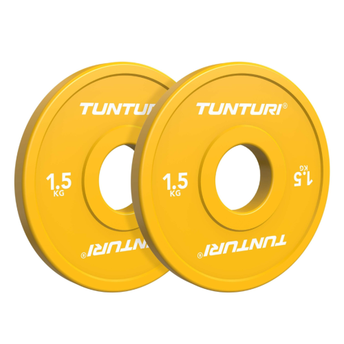 Olimpinių svarmenų rinkinys TUNTURI Platinum Fractional Plate Set 15 kg