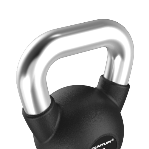Gumuotų svarsčių rinkinys Tunturi Platinum Rubber Kettlebell 6–10 kg