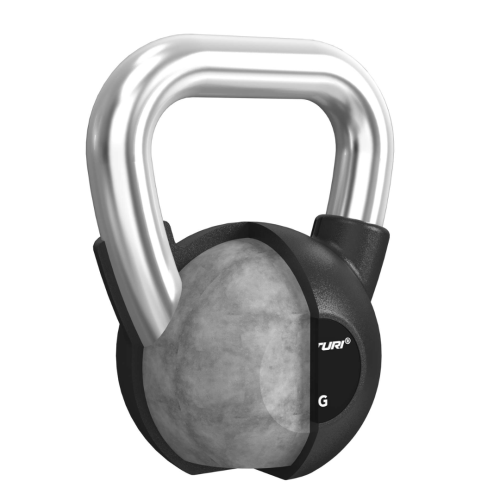 Gumuotų svarsčių rinkinys Tunturi Platinum Rubber Kettlebell 12–20 kg