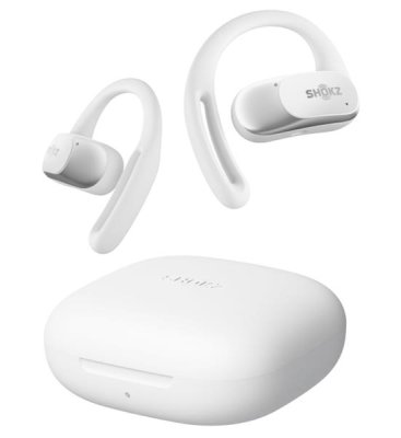 Shokz Open Fit Air Kaulų laidumo ausinės, Baltas