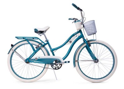Huffy Duluxe Cruiser Moteriškas dviratis, 26", Smaragdas