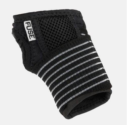 FUSE ALPHA PRO riešo apsauga, juoda/pilka, vienas dydis