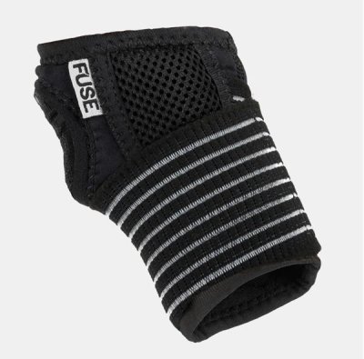 FUSE ALPHA PRO riešo apsauga, juoda/pilka, vienas dydis